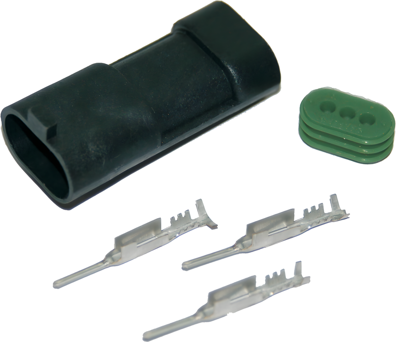 NAMZ Custom Cycle Amp/Delphi Mating Connectors - Connector FOR ND-15354716-B/Wp… — Harley-Davidson (2008-2015)