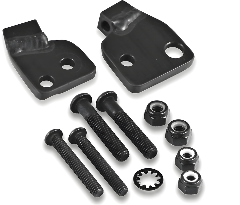 Powermadd Handguard Mount Kit - Mounts 2014-2016 Touring — Harley-Davidson Road King, Electra Glide Ultra Classic, Tri Glide Ultra Classic (2014-2016)