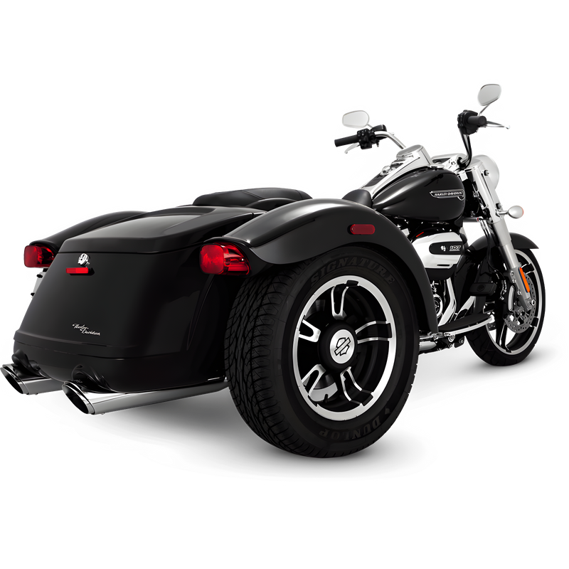 Vance and Hines Twin Slash Slip-Ons — 2015-2016 Harley-Davidson