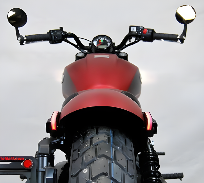 New Rage Cycles Indian Rear Turn Signals - LED Turn Signals IND — Indian Motorcycle Scout (2015-2025)