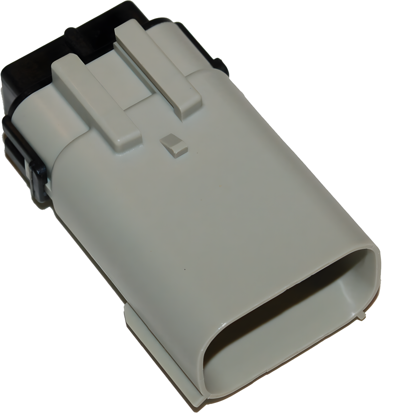 NAMZ Custom Cycle Molex MX-150 Male Connectors - Conn Black Right Hbar Control… — Harley-Davidson (2007-2026)