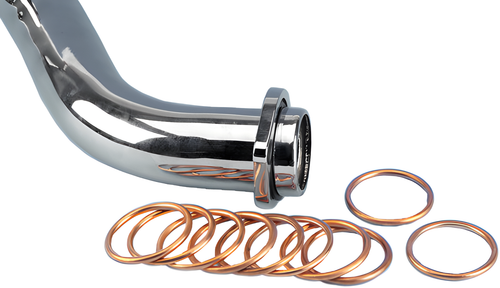 James Gaskets Intake/Exhaust Gasket - EXH Gasket Copper EVO/ Twin CAM 10/PK 653… — Harley-Davidson (1984-2017)