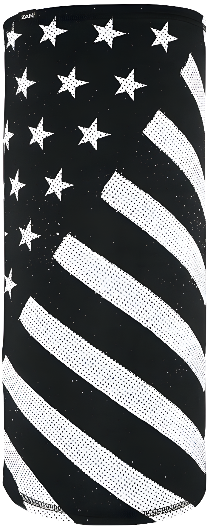 Zan Sportflex Motley Tube - Black & White Flag
