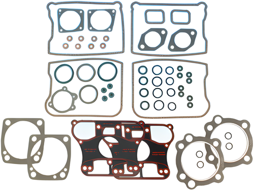 James Gaskets Big Twin Gasket Kit - TOP END EVO W/Cork RKR Gaskets KIT 17033-83 — Harley-Davidson (1984-1991)