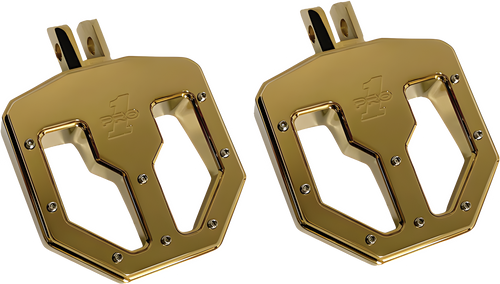 Pro One Pro Peg BMX Style - ONE M8 BMX V2 Mini Board Gold Titanium Nitride — Harley-Davidson (2017-2026)