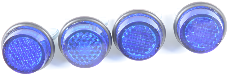 Chris Products Mini-Reflectors - Blue 4/PK