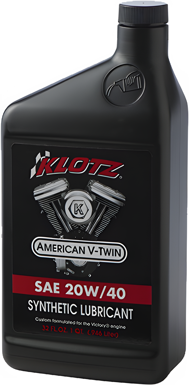 Klotz Synthetic Straight Weight Lubricant - 20w40 1qt — Harley-Davidson Electra Glide, Super Glide, Low Rider (1955-1983)