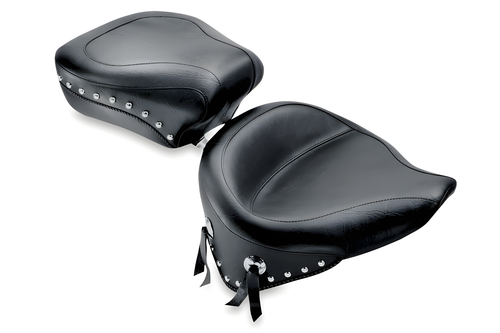 Mustang Motorcycle Passenger Studs — 1984-2006 Harley-Davidson Touring