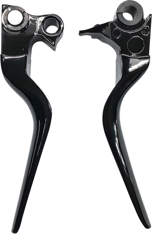 Harddrive Custom Levers - 1996-2016 XL 1996-2003 W/Cable Clutch — Harley-Davidson Road King, Electra Glide, Electra Glide Classic (1996-2006)
