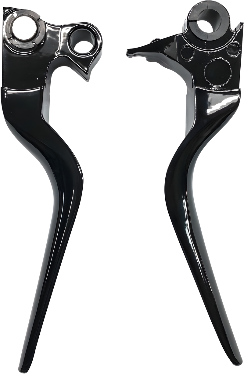 Harddrive Custom Levers - 1996-2016 XL 1996-2003 W/Cable Clutch — Harley-Davidson Road King, Electra Glide, Electra Glide Classic (1996-2006)