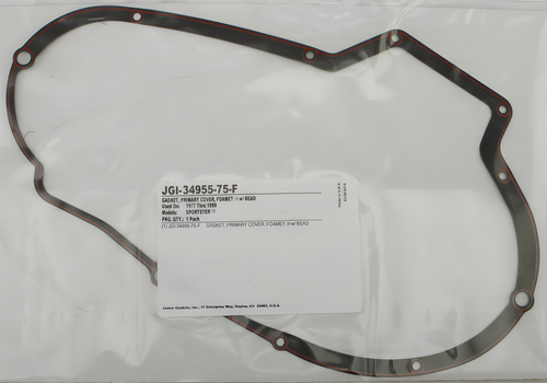 James Gaskets Sportster Primary Housing - Cover XL Foam W Bead 1/PK 34955-75-F — Harley-Davidson (1977-1990)