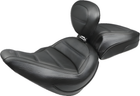 Mustang Motorcycle Solo with Driver Backrest Original — 2018-2021 Harley-Davidson Touring