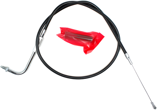 Motion Pro Black Vinyl Idle Cable — Harley-Davidson Softail Heritage Classic, Softail Fat Boy, Softail Custom (1990-1995)