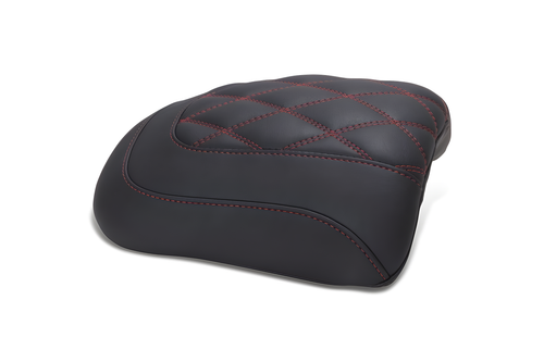 Mustang Motorcycle Double Diamond Padded Cowl Seat — 2023-2025 Harley-Davidson