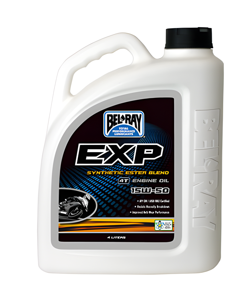 Bel-Ray EXP Semi-Synthetic Ester Blend 4T Engine Oil - Semi-SYN Ester OIL 15w50…