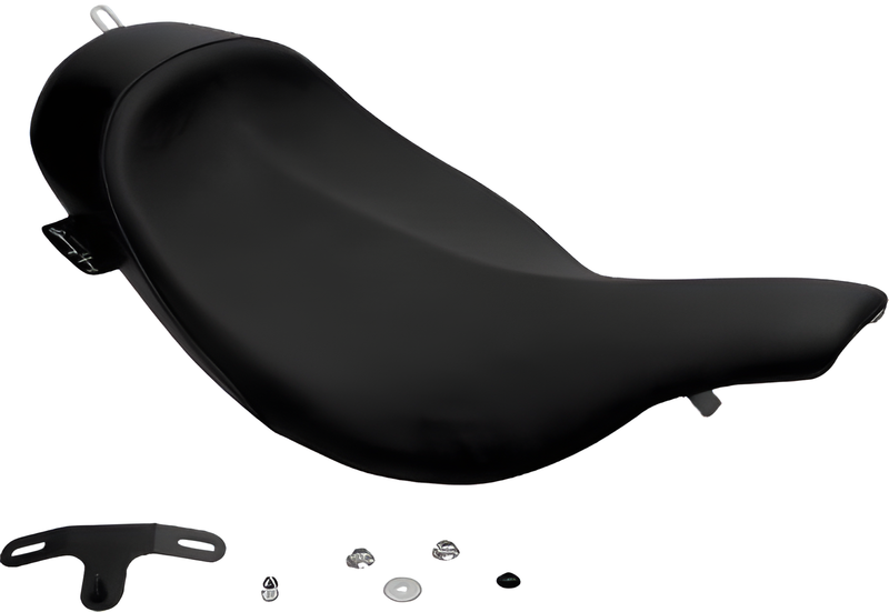 Danny Gray Standard Touring Buttcrack Solo Seat - FLH/FLT 1997-2007 — Harley-Davidson Road King, Electra Glide, Electra Glide Classic (1997-2007)