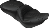 Mustang Motorcycle Wide Solo Original Seat - Harley Sportster