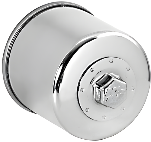 K&N Oil Filter - Chrome — Harley-Davidson 500 Street, 750 Street, 750A Street Rod (2015-2019)