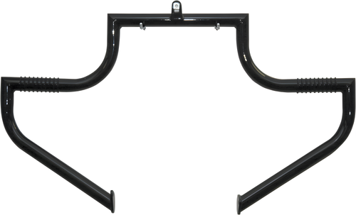 Lindby Linbar Engine Guard - HD Linbar FLH Touring 97-UP Black — Harley-Davidson Road King, Road King Classic, Street Glide (1997-2019)