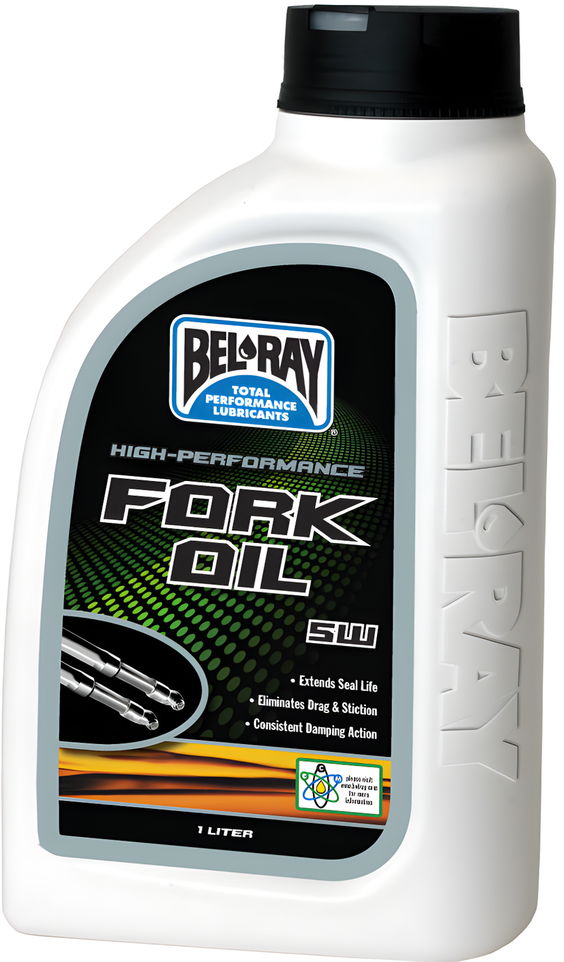 Bel-Ray High Performance Fork Oil - 5w 1l (12/Case Sold Ea)