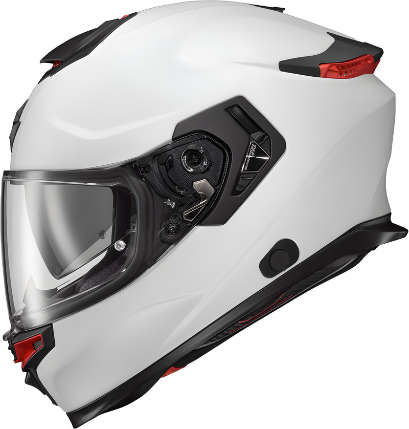 Scorpion EXO Eclipse Full Face Helmet - Matte Pearl White 2x