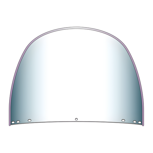 National Cycle Replacement Windshield — Harley-Davidson