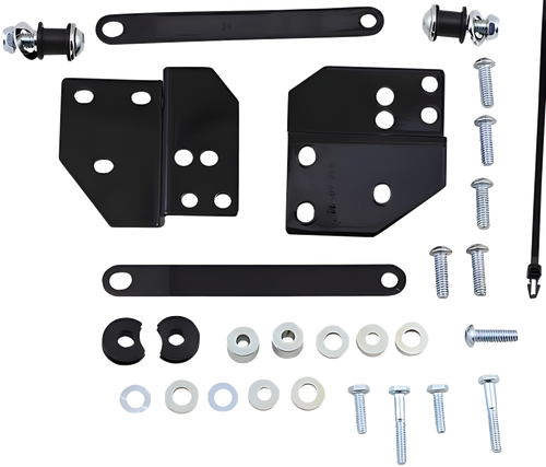 Cobra Front and Rear Docking Kit - Chrome FLH/FLT 1997-2008 — Harley-Davidson Road King, Electra Glide, Electra Glide Classic (1997-2008)