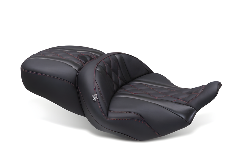Mustang Motorcycle One-Piece 2 Up Seat — 2023-2025 Harley-Davidson Touring