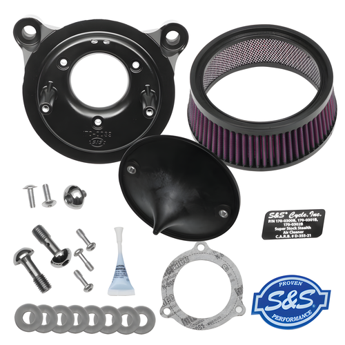 S&S Cycle Air Cleaner Kits — 2008-2017 Harley-Davidson Touring