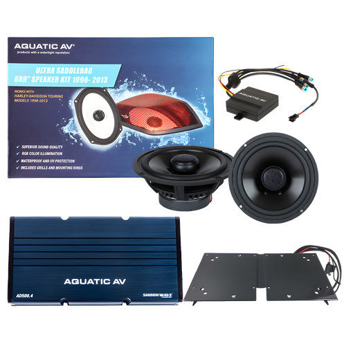 Aquatic AV Ultra Speaker Kit - Flht `14-UP — Harley-Davidson (2014-2021)