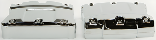 Harddrive Rocker Cover Kit - TC 1999-2017 CHR Pair — Harley-Davidson Softail Heritage Classic, Softail Fat Boy, Road King (1999-2017)
