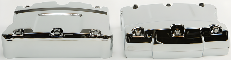 Harddrive Rocker Cover Kit - TC 1999-2017 CHR Pair — Harley-Davidson Softail Heritage Classic, Softail Fat Boy, Road King (1999-2017)