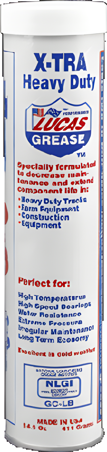 Lucas Heavy Duty Grease - Cartridge 14.5 OZ (30/Case Sold Ea)