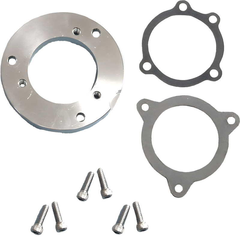 Harddrive Air Cleaner Brackets - Adapter FLT TBW TO CV — Harley-Davidson Road King, Electra Glide Ultra Classic, Street Glide (2008-2016)
