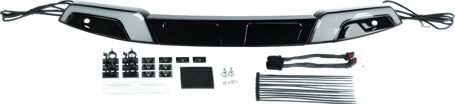 Kuryakyn Windshield Trim E with LED Lighting - Harley-Davidson