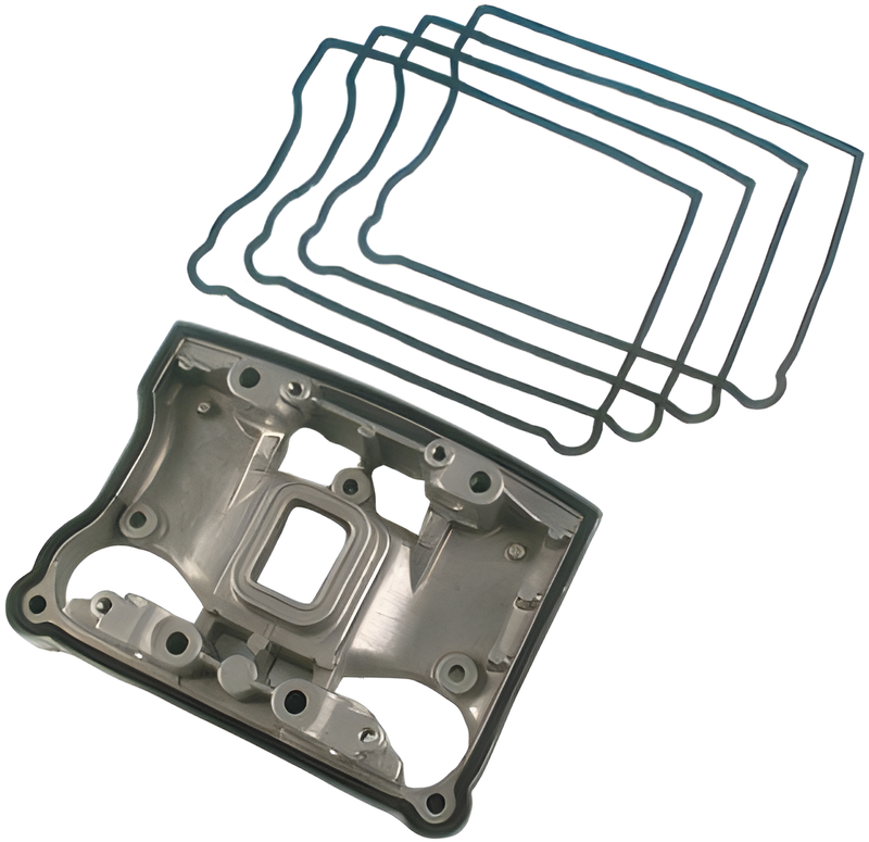 James Gaskets Big Twin Rocker Box Assembly Gasket - Cover Lower Rubber Early 5/… — Harley-Davidson (1984-1991)