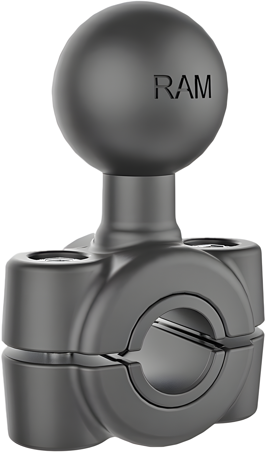 RAM Mount Base with 1-inch Ball for 3/8"-5/8" Rail - Harley & Indian V-Twin