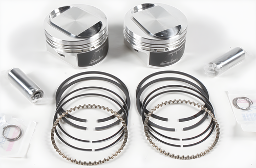 Wiseco V-Twin Piston Kit - 1200 Sportster 10.5:1 Comp — Harley-Davidson Sportster 1200 Custom, Sportster 883, Sportster 883 Hugger (1972-2026)