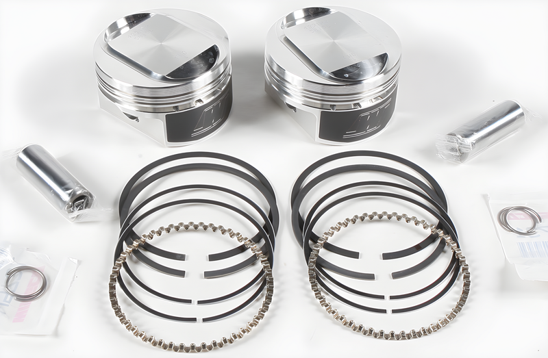 Wiseco V-Twin Piston Kit - 1200 Sportster 10.5:1 Comp — Harley-Davidson Sportster 1200 Custom, Sportster 883, Sportster 883 Hugger (1972-2026)
