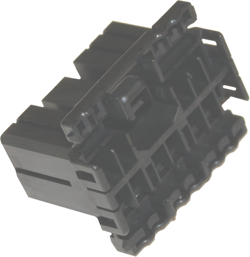 NAMZ Custom Cycle Amp Multilock Wire Plug Housing - 12-Wire Plug Housing Multil…