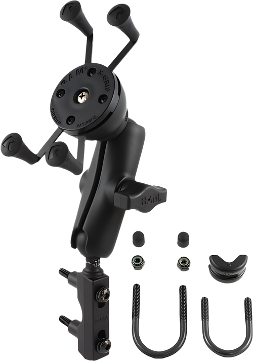RAM Mounting Complete Kit - X-Grip Motorcycle Mount Medium