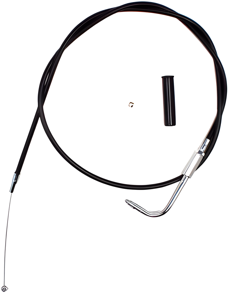 Motion Pro Black Vinyl Throttle Cable — Harley-Davidson Softail Heritage Classic, Softail Fat Boy, Softail Deluxe (1996-2016)