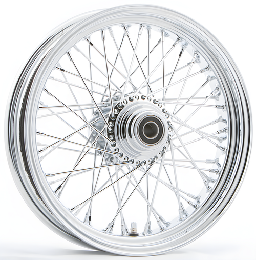 Harddrive Front 60 Spoke Wheels - 60-SPK SD Chrome 16x3.5 Flst-HUB 3/4
