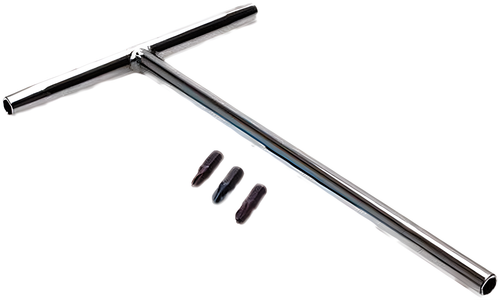 Motion Pro T-Handle Bit Driver - W/No. 1 2 3 JIS Cross-Head Bits