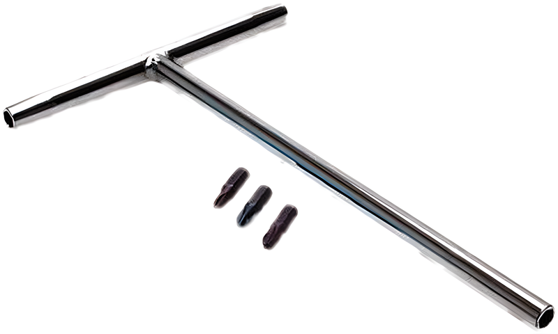 Motion Pro T-Handle Bit Driver - W/No. 1 2 3 JIS Cross-Head Bits