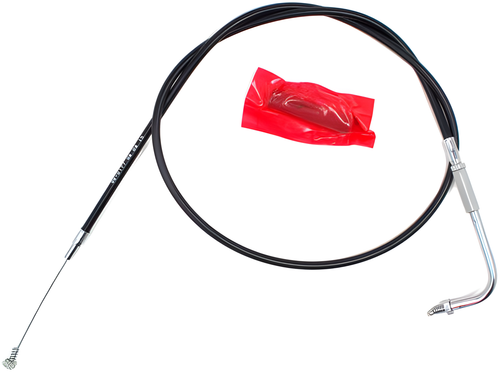 Motion Pro Black Vinyl Idle Cable — Harley-Davidson Tour Glide Classic, Low Rider Custom, FXRS-SP Low Rider Sport (1987-1989)