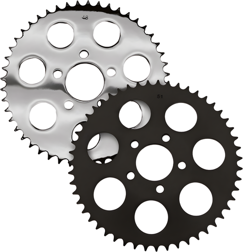 Harddrive Sprocket - 51t Dished BIG Twin 2000-2013 — Harley-Davidson Road King, Road King Classic, Electra Glide Classic (2000-2013)