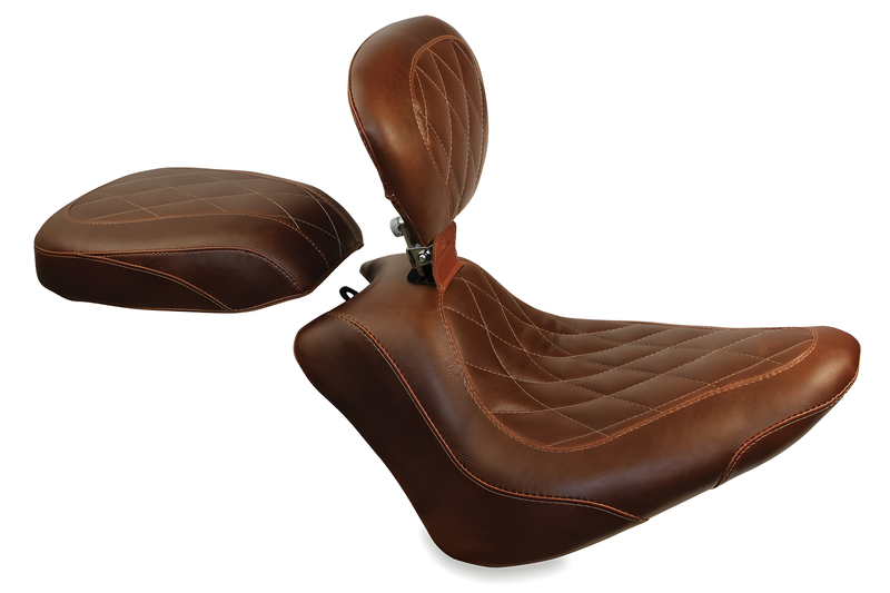 Mustang Motorcycle Passenger Diamond — 2011-2013 Harley-Davidson
