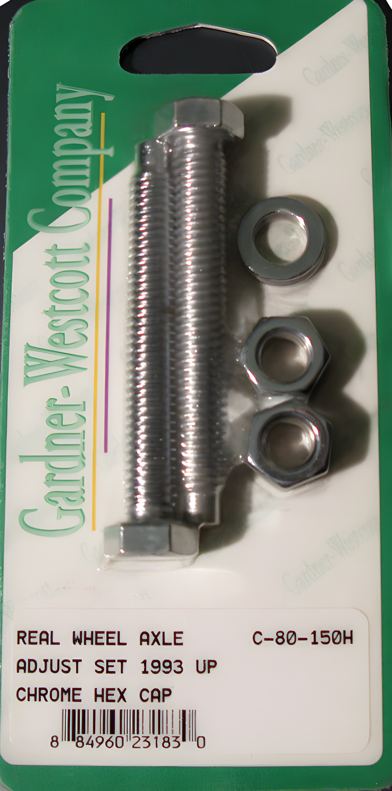 GardnerWestcott Rear Wheel Adjustment Bolts - 1993-2007 Softail Models Rear