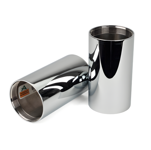 Arnott Smooth Ride Shock Can - Chrome — Harley-Davidson Electra Glide, Electra Glide Classic, Electra Glide Ultra Classic (1955-2026)